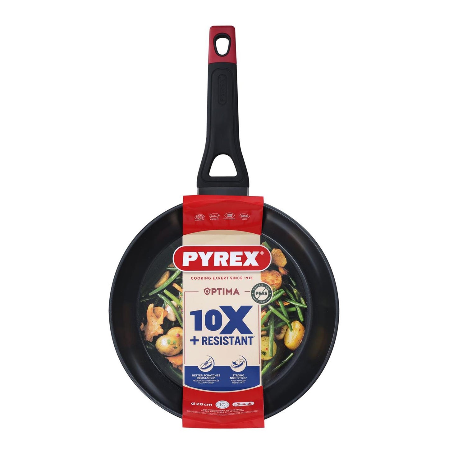 Poêle Pyrex optima+ ø26cm