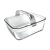 Plat pour friteuse à air Pyrex 18x20x8cm avec poignée