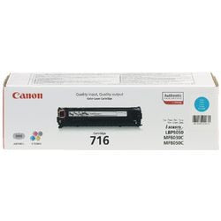Cartouche de toner cyan Canon 716c