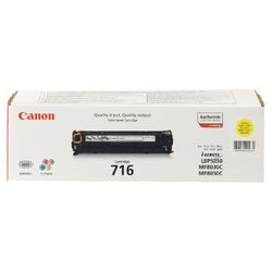Cartouche de toner canon 716y jaune