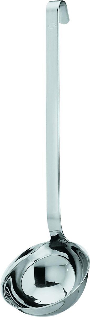 Cuillère de service Rösle - acier inoxydable - suspendue - ø 8 cm - argent