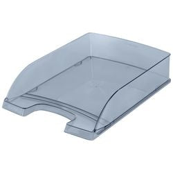 Corbeille à courrier Leitz Plus gris A4 en polystyrène