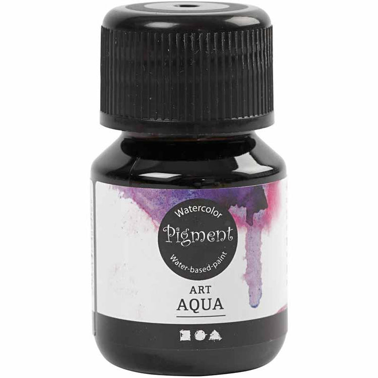 Peinture aquarelle liquide pigmentée, marron, 30 ml 1 bouteille