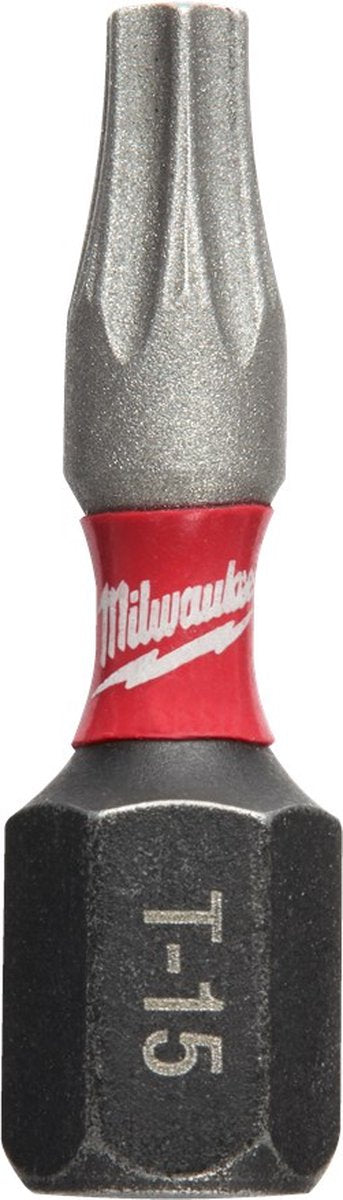 Embouts de tournevis Milwaukee Shockwave Impact Duty™ Shockwave Tx15 x 25 mm - 2 pièces - 4932430872