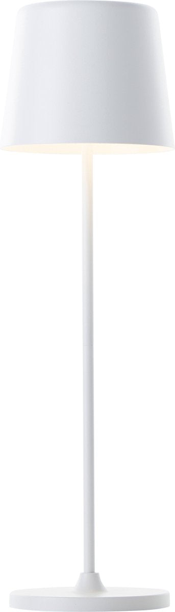 Lampe de table rechargeable Brilliant kaami - extérieur - led 2w 3000k - 3 stepdim - ip44 - blanc