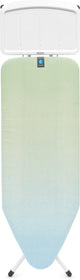 Brabantia planche à repasser c - pour centrale vapeur - 124x45 cm - mer apaisante