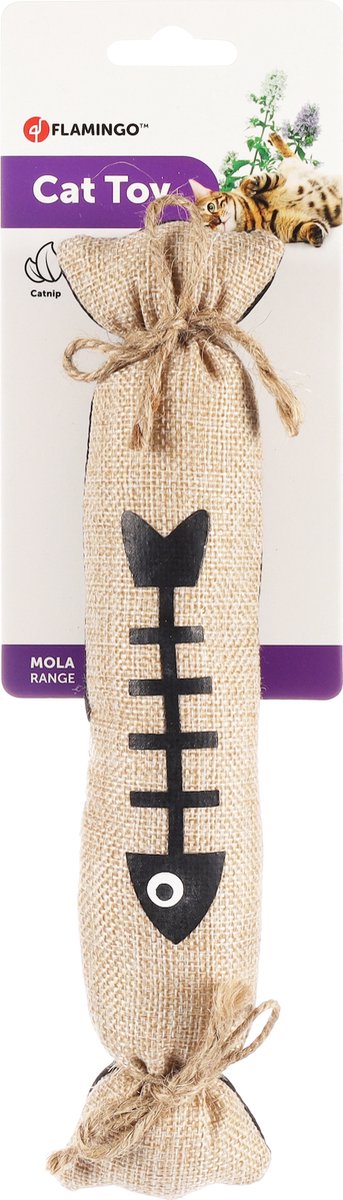 Mola Flamingo - chats jouets - ps mola candy nature 25cm - 1er - 132301 - 1er