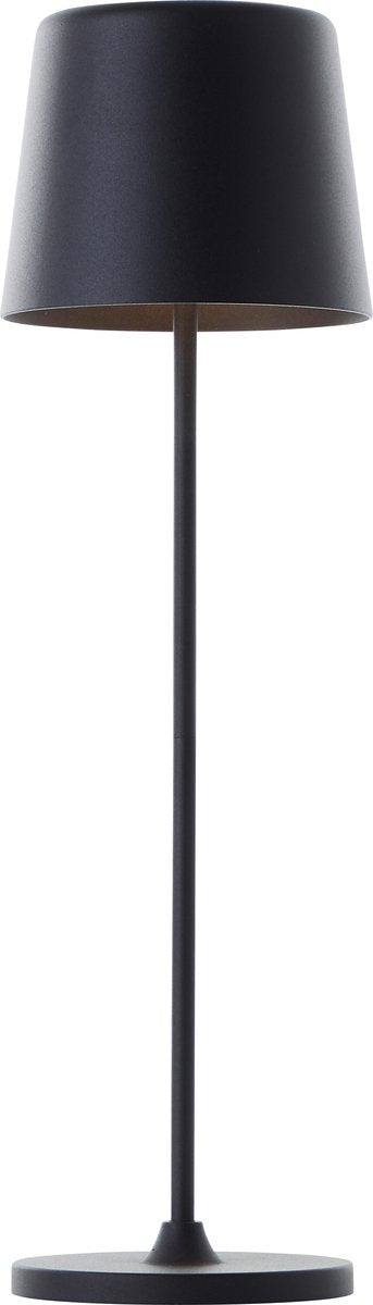 Lampe de table rechargeable Brilliant kaami - extérieur - led 2w 3000k - 3 stepdim - ip44 - noir