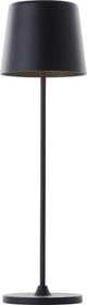 Lampe de table rechargeable Brilliant kaami - extérieur - led 2w 3000k - 3 stepdim - ip44 - noir