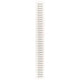 Reliure à dos gbc wirebind 34 argent 100 pcs