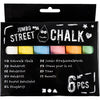 Craie de trottoir Creativ company, 6 pièces, 1 boîte