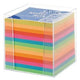 Support plexiglas transparent + recharge folia 700 feuilles 9x9 cm