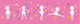 Casquette loose twist ballerine rose