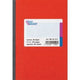 Carnet König Ebhardt A6 à carreaux rouge