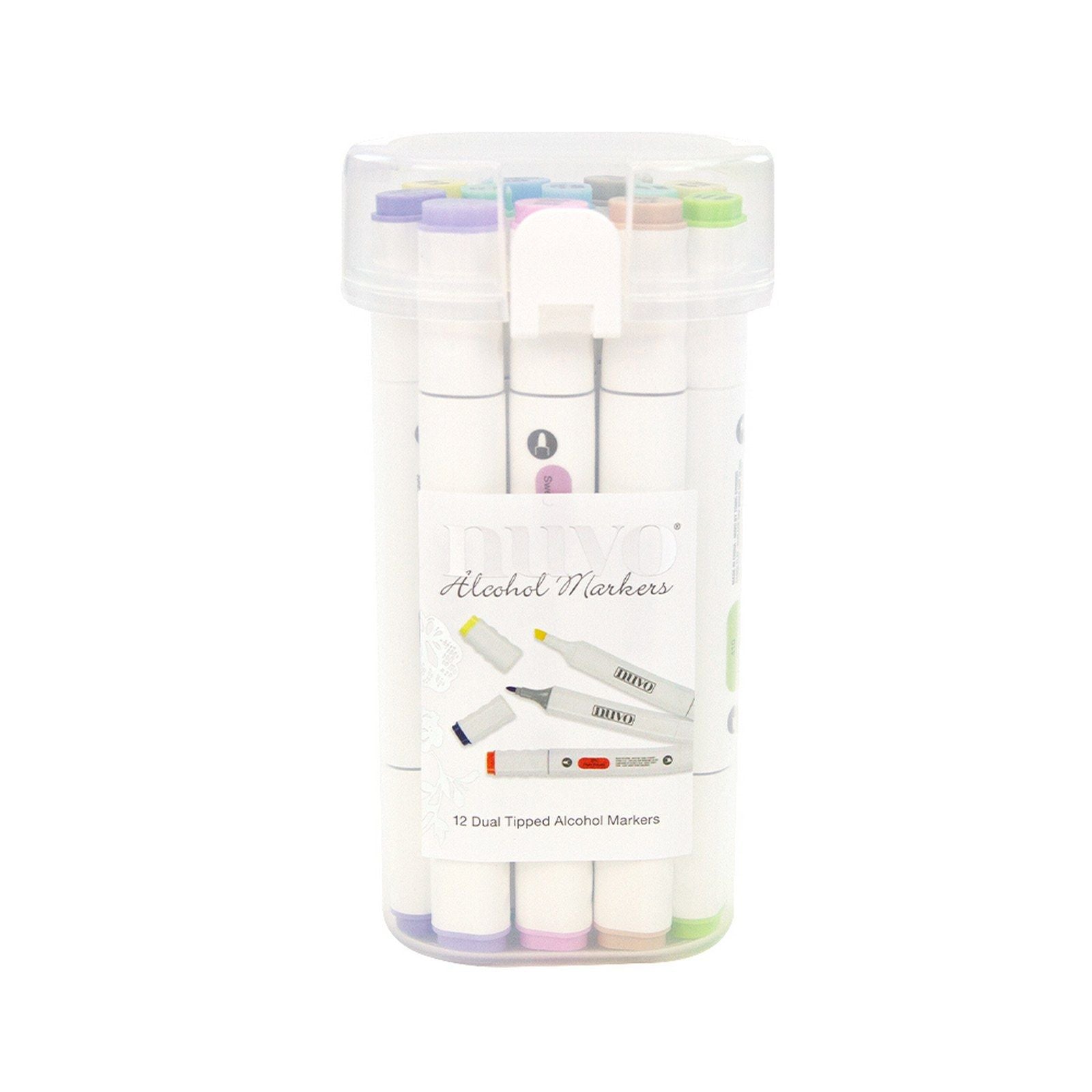 Nuvo par tonic studios nuvo • marqueur pastels parfaits 12pcs