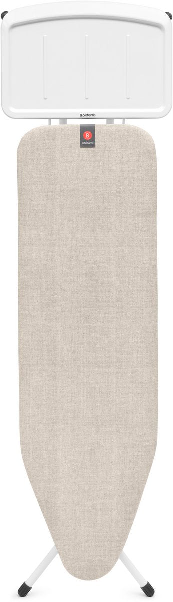 Brabantia planche à repasser b - pour centrale vapeur - 124 x 38 cm - gris denim