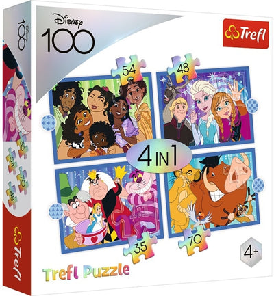 Oku Trefl Disney puzzle 4 pièces 35-48-54 et 70 pièces
