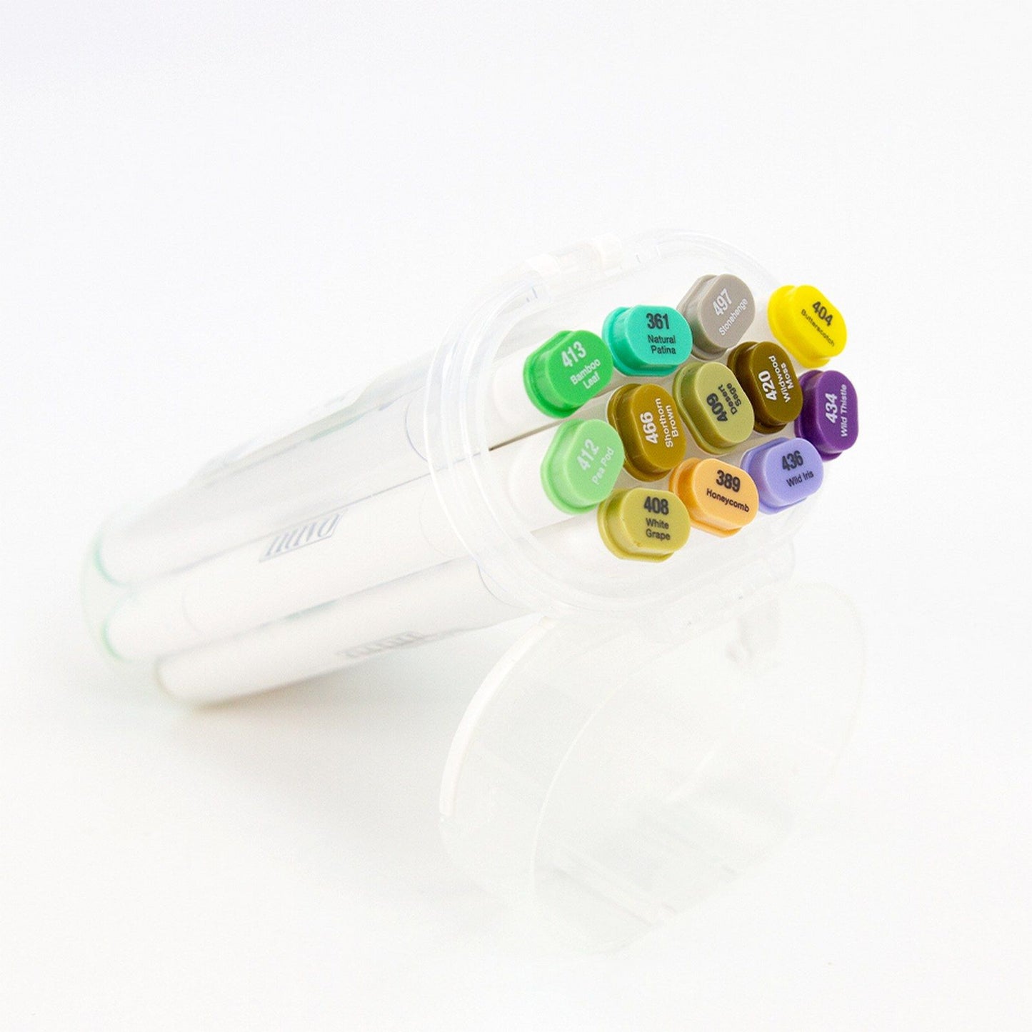 Nuvo par tonic studios nuvo • marqueur tons moyens sourds 12pcs