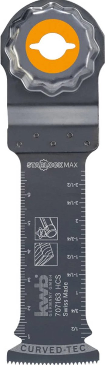 Lame de scie plongeante Kwb starlock max hcs 32mm