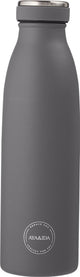 Aya ida - gourde - thermos - bouteille d'eau - 500ml - gris foncé