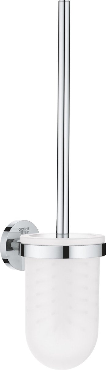 Ensemble de brosse de toilette Grohe essentials - mural - chrome