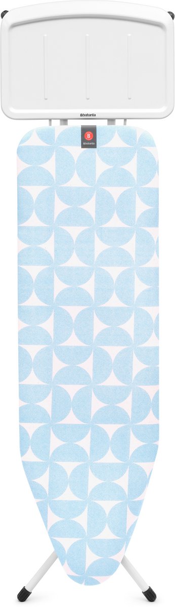 Table à repasser Brabantia b - pour centrale vapeur - 124 x 38 cm - brise fraîche