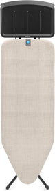 Brabantia planche à repasser c - pour centrale vapeur - 124x45 cm - gris denim