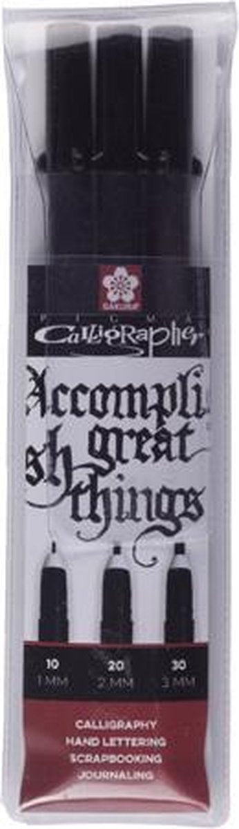 SAKURA PIGMA CALLIGRAPHIE SET, 3DLG.