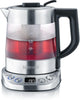 Bouilloire Severin verre inox 1l 2200w