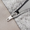 Bia lit artificiel en cuir couverture de chien panier de chien taupe