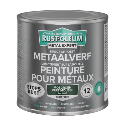 Rust-oleum 1071402 - peinture métal-hg -ral6005 - 250m directement sur la rouille | 1 pièce