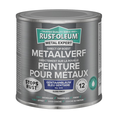 Rust-oleum 1071401 - peinture métal-hg -ral5010 - 250m directement sur la rouille | 1 pièce