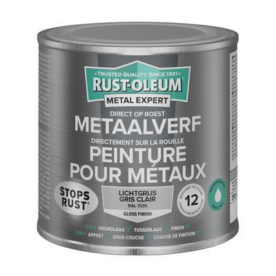Rust-oleum 1071324 - peinture métal-hg - ral7035-250ml directement sur la rouille | 1 pièce