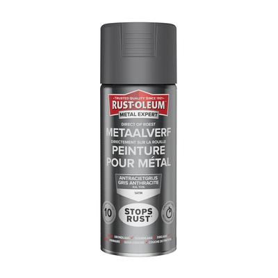 Rust-oleum 1071332 - peinture métal -zg -ral7016 -400mldirectement sur rouille | 1 pièce