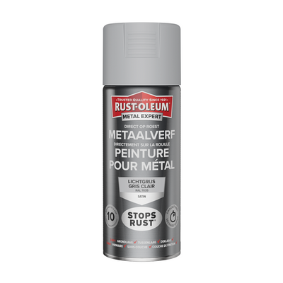 Rust-oleum 1071335 - peinture métal -zg -ral7035 -400mldirectement sur rouille | 1 pièce