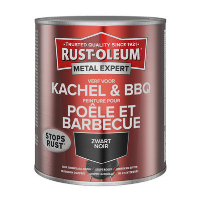 Rust-oleum 1071382 - Peinture BBQ - noir mat 750ml | 1 pièce