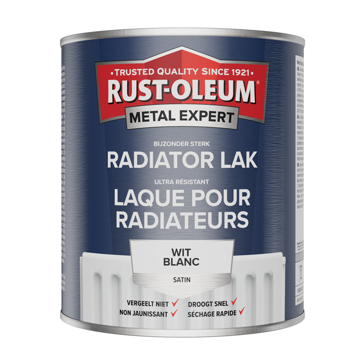 Rust-oleum 1071386 - peinture pour radiateur - blanc - 750ml | 1 pièce