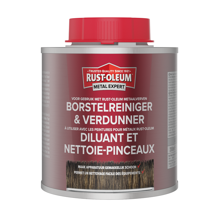 Rust-oleum 1071312 - Nettoyant pour pinceaux diluant 250ml | 1 pièce
