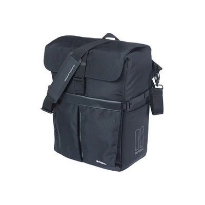 Sac à bicycle de basilic Déplacez des goujons Mik 14 litres 14 x 24 x 34 cm noir