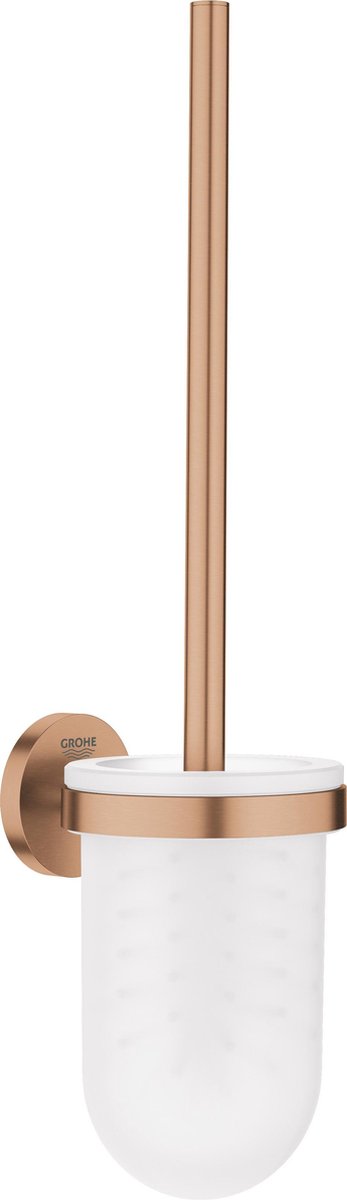 Ensemble de brosses de toilette Grohe essentials - modèle mural - or coucher de soleil (bronze mat)