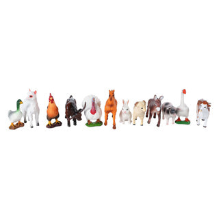 Globe Miniature Furmer Animals Figures, 36e.