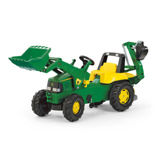 Rolly Toys Stair Tracteur Rollyjunior John Deere Groen Geel