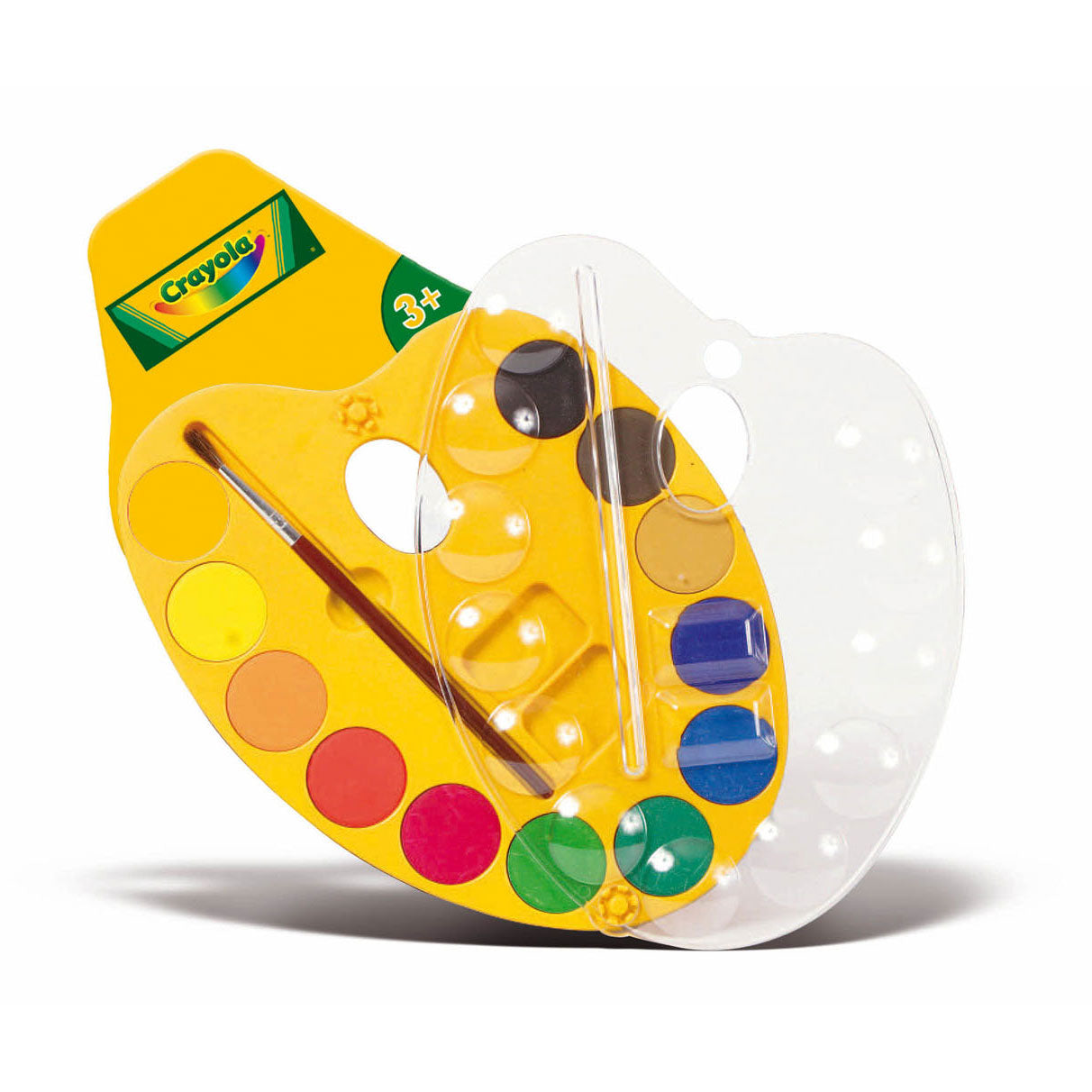 Palet de peinture Crayola avec aquarelle