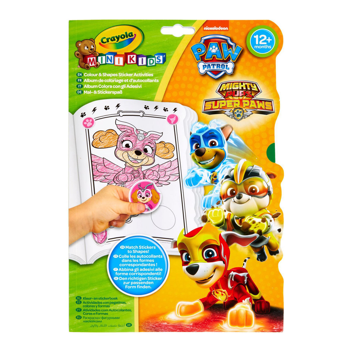 Crayola mini autocollant de patrouille autocollant