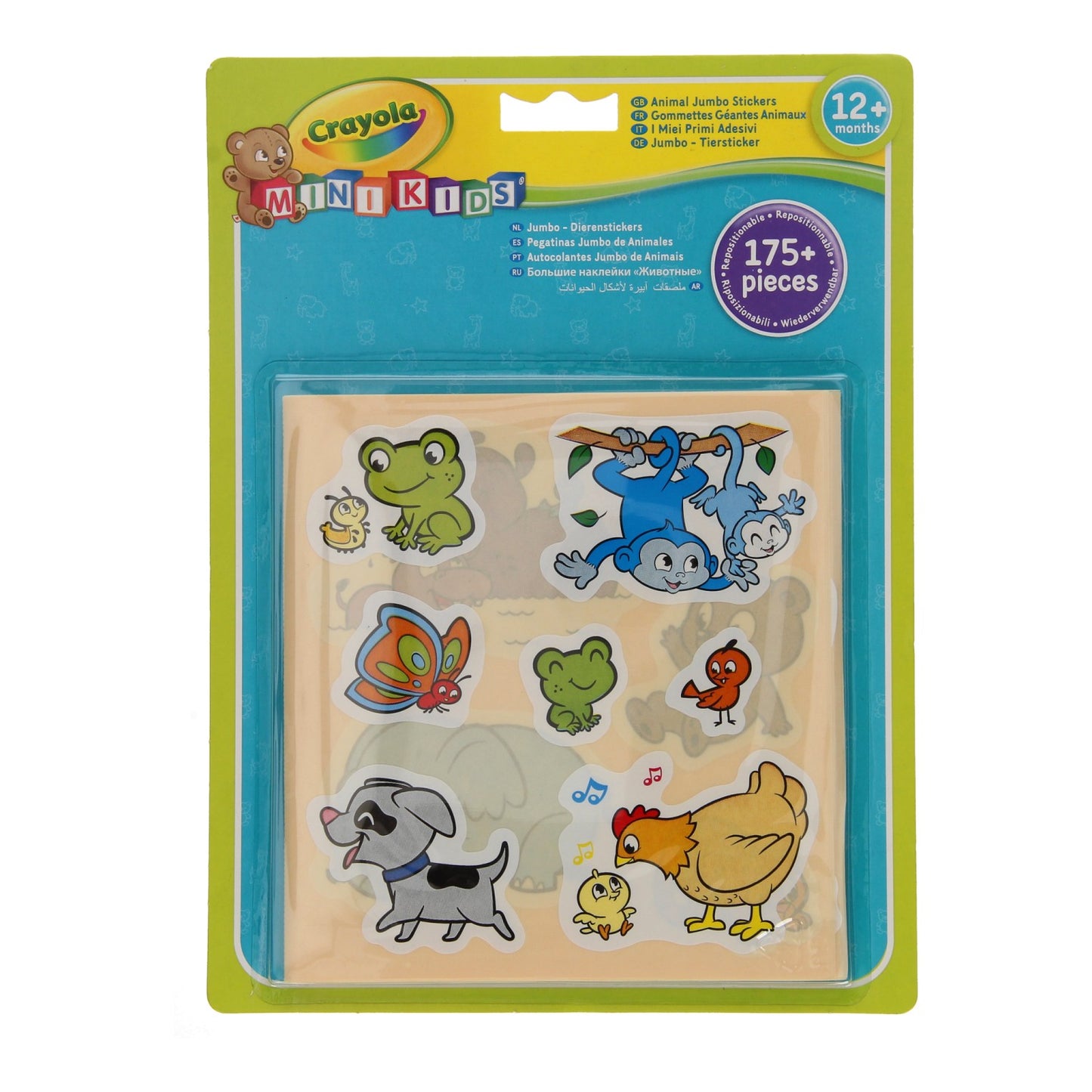 Crayola mini enfants - Animaux d'autocollants