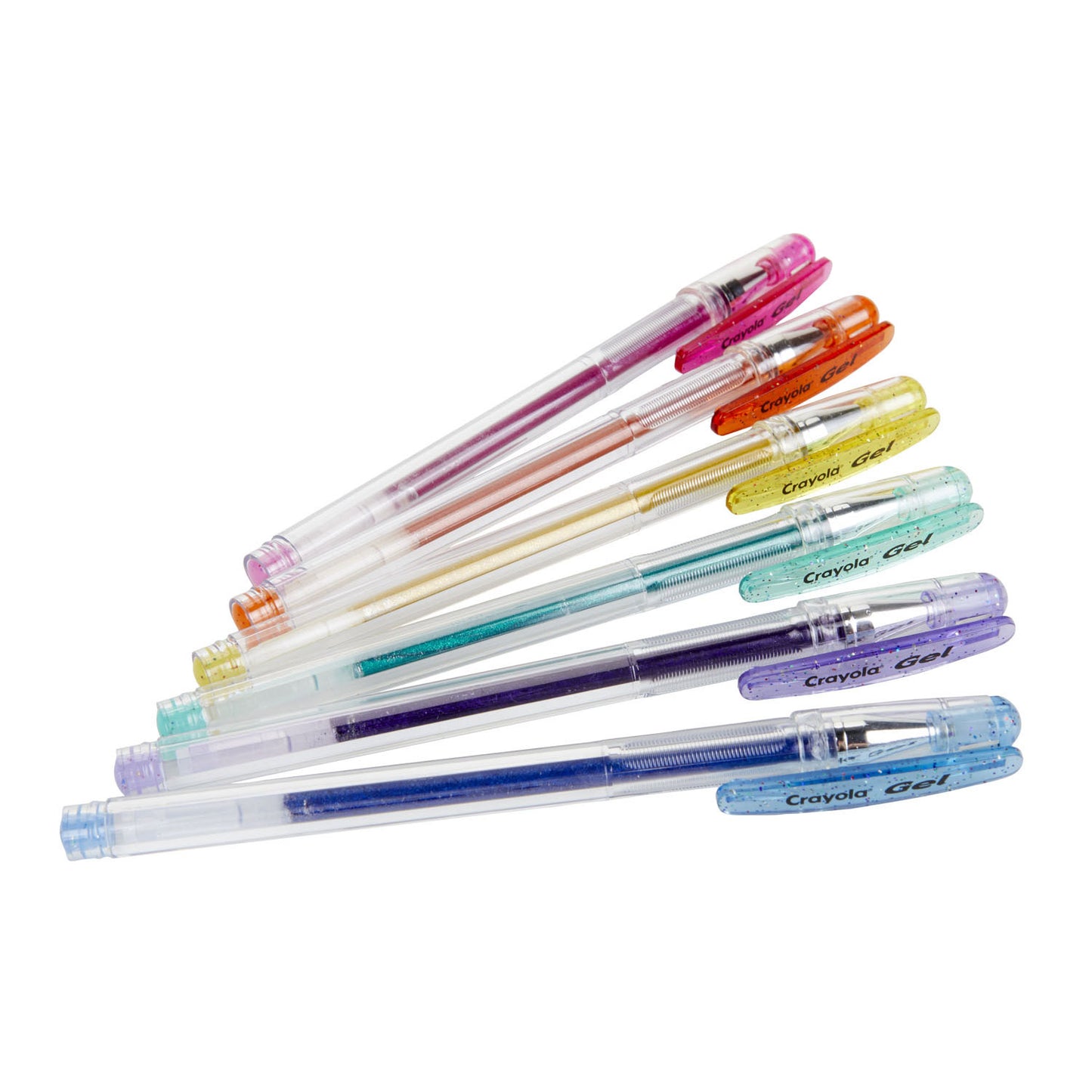 Crayola Glitter Gel stylos, 6e.