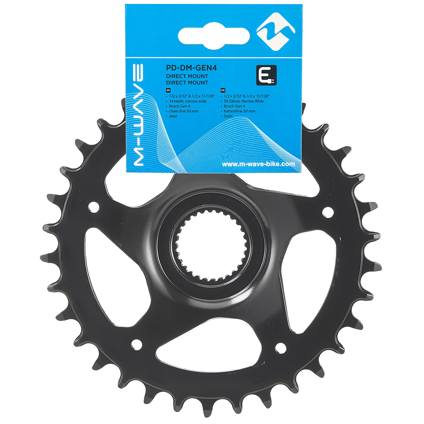 M-wave chain top-vélo bosch-4 34t noir