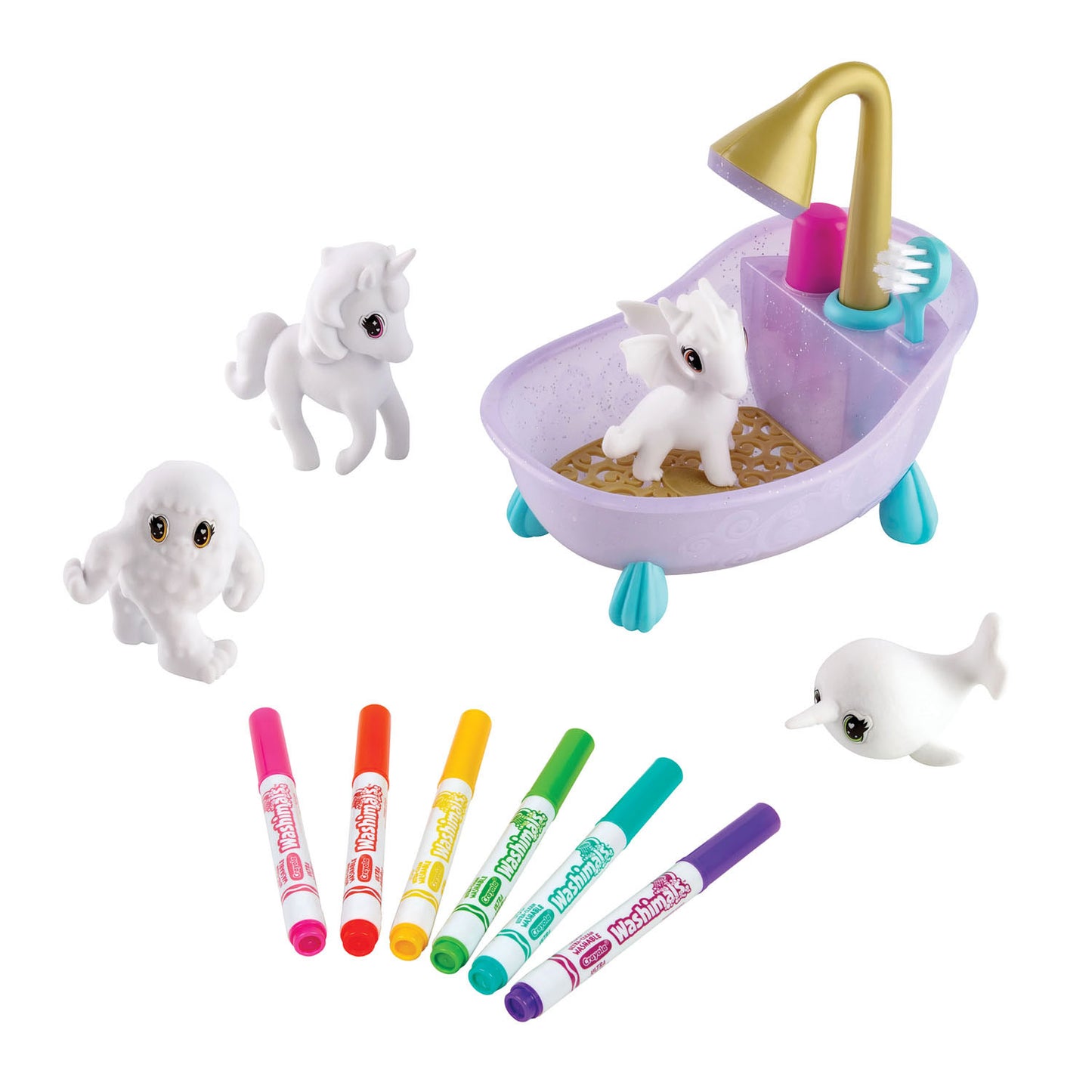 Crayola washimals fantasy bates set