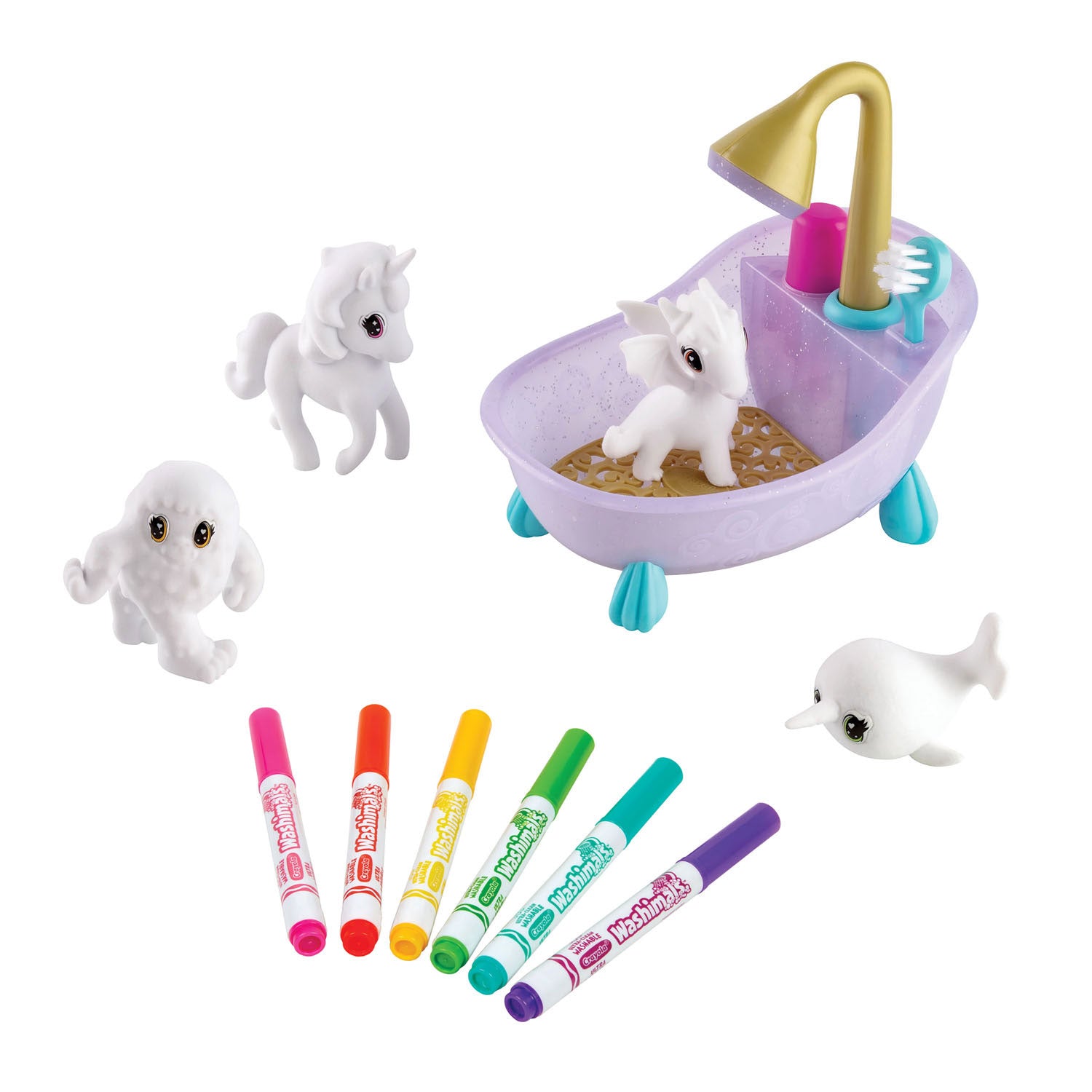 Crayola washimals fantasy bates set
