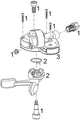 Sram shift foie x-3 7-Sp